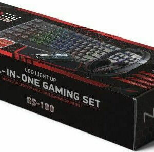 Noozy Gaming Set GS100- Keyboard with RGB lighting, Mouse & Headset - Image 3