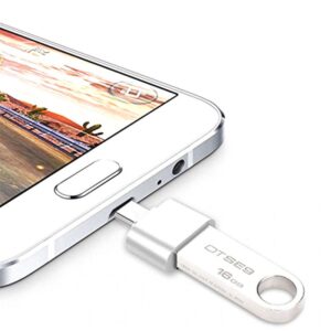 USB Type C σε USB OTG Αντάπτορας - Άσπρο - Image 3