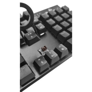 POWERTECH PT-1254 Gaming Μηχανικό Πληκτρολόγιο, Ενσύρματο, RGB, Μαύρο dm - Image 3
