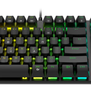 POWERTECH PT-1254 Gaming Μηχανικό Πληκτρολόγιο, Ενσύρματο, RGB, Μαύρο dm - Image 6