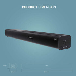 SONIC GEAR Soundbar 5 Bluetooth & HDMI 140W & Τηλεχειριστήριο, Μαύρο SB-HD7000-B - Image 6