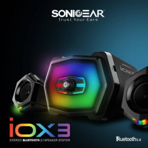 SONIC GEAR IOX3 Stereo Bluetooth 2.1 Speak System - Image 3