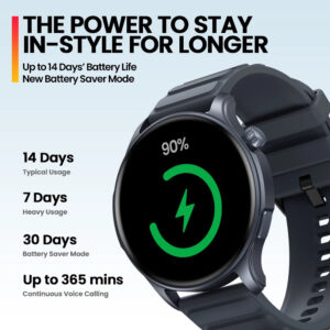 ZEBLAZE Smartwatch Btalk 3 Pro, Heart Rate, 1.43" AMOLED, Γκρι - Image 5