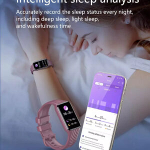 BLACKVIEW UNISEX SMARTWATCH BT5.2 IP68 PINK SN - Image 4