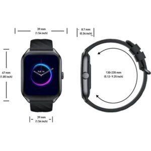 ZEBLAZE Smartwatch GTS 4, Heart Rate, 1.94" AMOLED, IP68, Mαύρο - Image 10