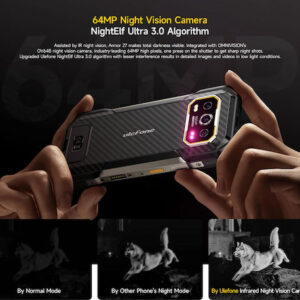 ULEFONE SmartPhone Armor 27, 6.78", (12GB/256GB) 10600mAh, IP68/IP69K, Mαύρο - Image 5
