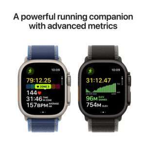 Apple Watch Ultra 3 GPS + Cellular 49mm (Black Titanium Case with Black Alpine Loop - Medium) 193378MS - Image 4