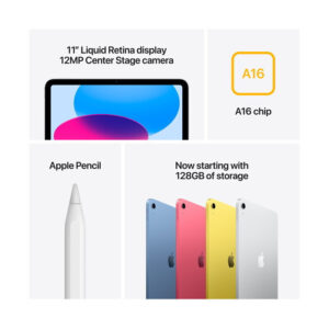 Apple iPad 11" 2025 WiFi (4GB/256GB) Pink - Image 3