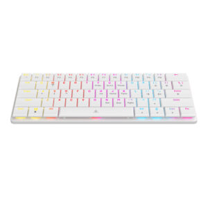 WHITE SHARK - NAGAMAKI Mechanical Keyboard, White, US, Blue Switches, GK-006221 NAGAMAKI-W-US-BLUE.SW - Image 8