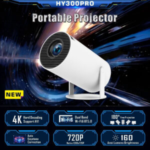ATC H1 PRO Smart Android Mini Projector LCD HD Λάμπας LED , Wi-Fi & Ενσωματωμένα Ηχεία 20.004.0001 - Image 3