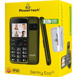 Powertech Sentry Eco V2 PTM-42 Dual SIM Πράσινο PTM-42DM - Image 2