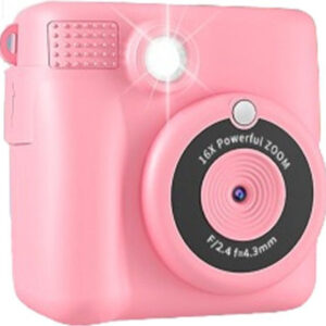 LAMTECH Kid Instant Παιδική Φωτογραφική Μηχανή 2MP με Θερμική Εκτύπωση, Pink, LAM114253 - Image 3