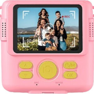 LAMTECH Kid Instant Παιδική Φωτογραφική Μηχανή 2MP με Θερμική Εκτύπωση, Pink, LAM114253 - Image 4
