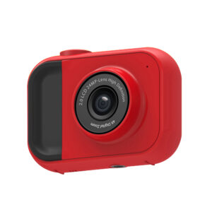 LAMTECH 2in1 Αδιάβροχη Action Camera FHD (1080p) με Οθόνη 2”, Κόκκινη LAM111993 - Image 4