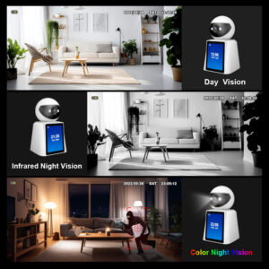 SRIHOME Wireless Home Security Camera WiFi FullHD 1080p με Αμφίδρομη Επικοινωνία και Φακό 2.8mm SH053SN - Image 7