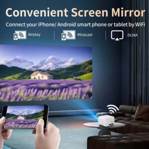 VOLTO Home Projector LCD FHD Λάμπας LED με Wi-Fi & Ενσωματωμένα Ηχεία SUN702SN - Image 5