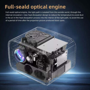 VOLTO Home Projector LCD FHD Λάμπας LED με Wi-Fi & Ενσωματωμένα Ηχεία SUN702SN - Image 6