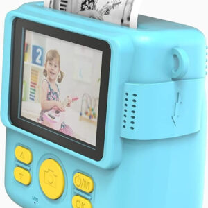 LAMTECH Kid Instant Παιδική Φωτογραφική Μηχανή 2MP με Θερμική Εκτύπωση, Blue, LAM114246 - Image 7