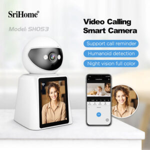 SRIHOME Wireless Home Security Camera WiFi FullHD 1080p με Αμφίδρομη Επικοινωνία και Φακό 2.8mm SH053SN - Image 11
