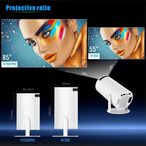 ATC H1 PRO Smart Android Mini Projector LCD HD Λάμπας LED , Wi-Fi & Ενσωματωμένα Ηχεία 20.004.0001 - Image 7