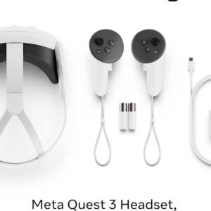 Oculus VirtualReality Headset META Quest 3 Dedicated Display White , 1127447097TC - Image 8