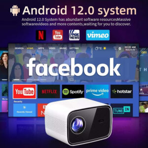 VOLTO Home Projector LCD FHD Λάμπας LED με Wi-Fi & Ενσωματωμένα Ηχεία SUN702SN - Image 11