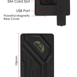 GPS Tracker Οχημάτων , Αδιάβροχο IP67, 10000mAh, GPS & GSM/GPRS TK108BDM - Image 4