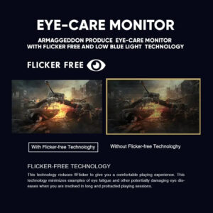 ARMAGGEDDON 32'' Gaming Monitor PIXEL+++ 180Hz, 1ms GTG, WQHD 2560x1440, PXP-32PRO-B - Image 8