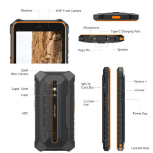 ULEFONE RugKing 2 Pro Dual SIM (6/128GB) Ανθεκτικό Smartphone Black - Image 5